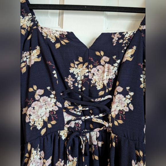 Jasper Tie Front Dress From Altar'd State NWT - Picture 12 of 14